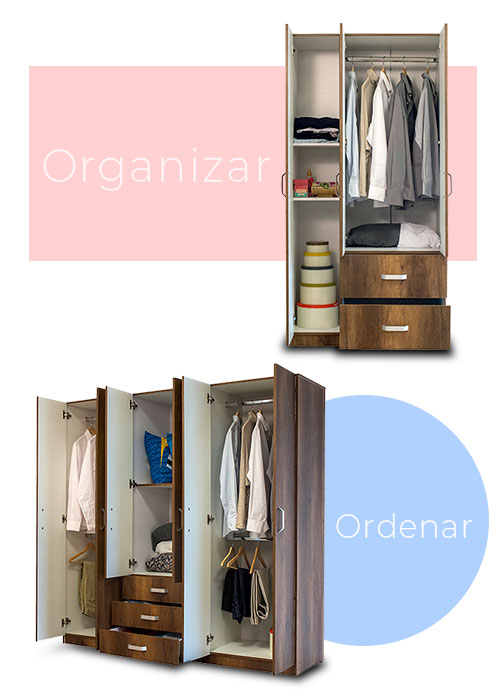 Tips para organizadores de closet - Cambiatelespacio